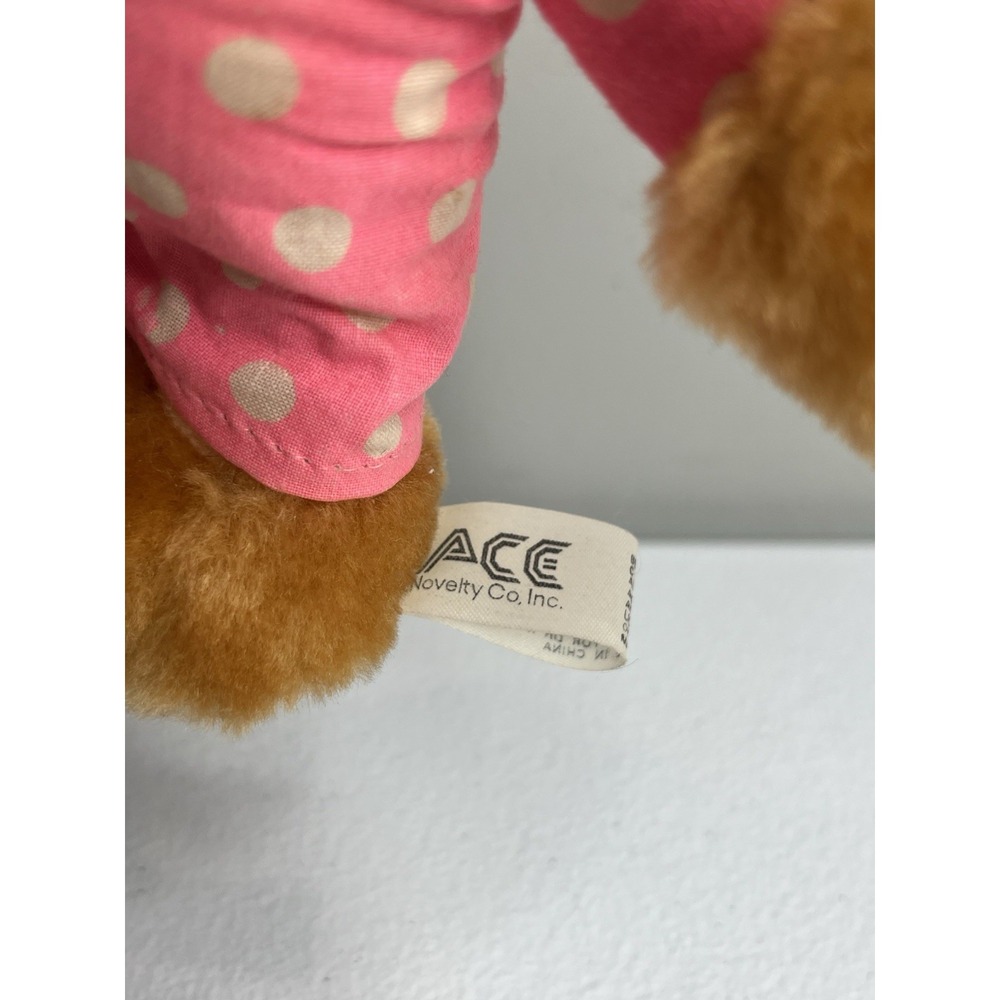 The Berenstain Bears Plush Mama Bear Pink Dress 1989 Ace‎ Novelty Co - Picture 2 of 9